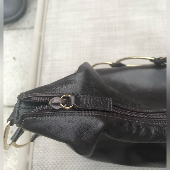 Gucci bag vintage leather-Authentic - Picture 6 of 6
